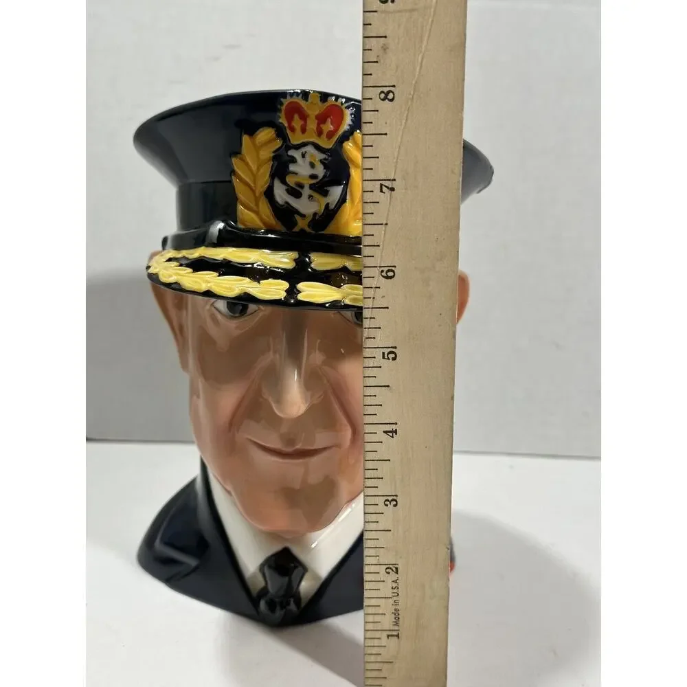 Maritime Trust 1984 The Franklin Porcelain ADMIRAL LORD CUNNINGHAM Mug NO Handle